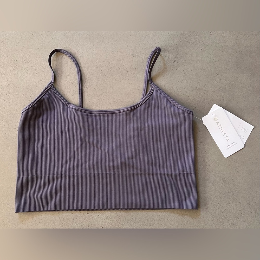 ATHLETA Aurora Seemless Cami, Dusk Violet NWT